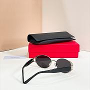 YSL Sunglasses Silver and Black SL M919 - 2