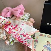 Chanel Slim Bandeau Silk Twill Ecru & Multicolor - 160x6cm - 2