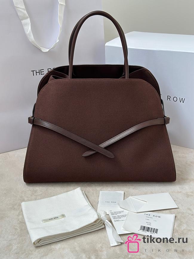 The Row Margaux 15 Ceinture Canvas Brow - 38x22x27cm - 1