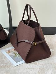 The Row Margaux 15 Ceinture Canvas Brow - 38x22x27cm - 5