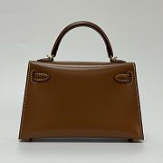 Hermes Kelly 19 Box Leather Gold Hardware Gold - 20x13x6cm - 5