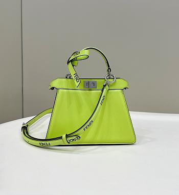 Fendi by Marc Jacobs Leather Peekaboo ISeeU Petite Neon - 20x15x10cm