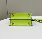 Fendi by Marc Jacobs Leather Peekaboo ISeeU Petite Neon - 20x15x10cm - 6
