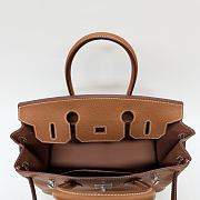Hermes Birkin 25 Togo Leather Silver Hardware Gold - 25x20x13cm - 4