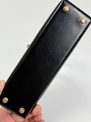Hermes Kelly 19 Box Leather Gold Hardware Black - 20x13x6cm - 4