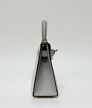 Hermes Kelly 19 Epsom Leather Gold Hardware Milkshake White/Light Gray - 20x13x6cm - 2
