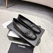 Chanel Ballet Flats Goatskin Black  - 2