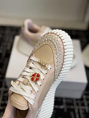 Chloe Nama Wedge Sneaker Dove Grey - 3