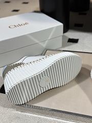 Chloe Nama Wedge Sneaker Aqua Green - 4