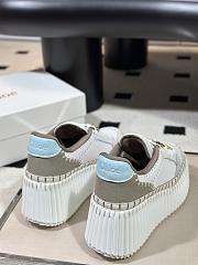 Chloe Nama Wedge Sneaker Aqua Green - 3