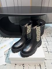 Dior Ride Chelsea Boot Black Calfskin - 6