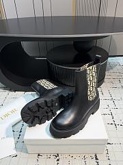 Dior Ride Chelsea Boot Black Calfskin - 3