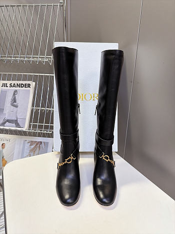 Dior Ride Chelsea Boot Black Calfskin 8.5cm
