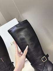 Dior Ride Chelsea Boot Black Calfskin 8.5cm - 4