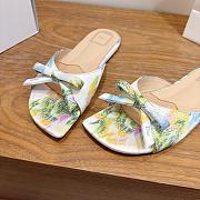 Dior Bow Slide Multicolor Dior Secret Garden Jacquard - 6