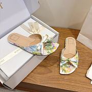 Dior Bow Slide Multicolor Dior Secret Garden Jacquard - 3