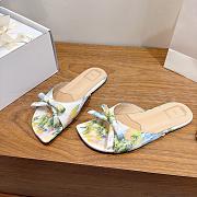 Dior Bow Slide Multicolor Dior Secret Garden Jacquard - 2