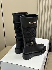 Diorly Boot Chocolate Brown Shiny Calfskin - 4