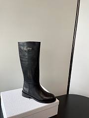 D-Town Boot Black Supple Calfskin - 6