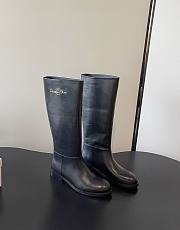 D-Town Boot Black Supple Calfskin - 1