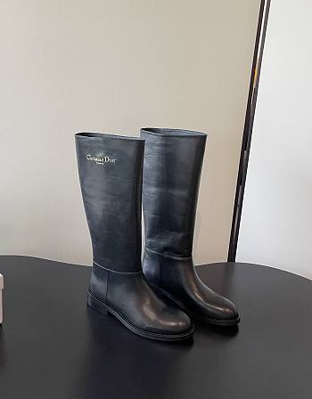 D-Town Boot Black Supple Calfskin
