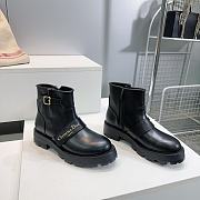 Dior D-Quest Ankle Boot Black Calfskin 4.5 cm - 3