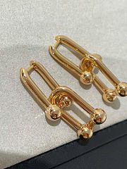 Tiffany HardWear Medium Link Earrings in Yellow/Rose Gold - 5
