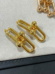 Tiffany HardWear Medium Link Earrings in Yellow/Rose Gold - 4