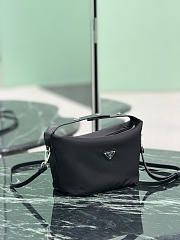 Prada Chérie Re-Nylon Mini Bag Black 1BC302 - 20x12x11cm - 5