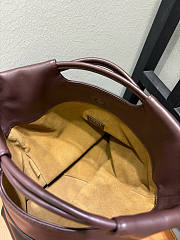 Loewe Flamenco Purse Tote Bag in Black/Dark Brown - 38x29x9cm - 2