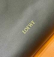 Loewe Flamenco Purse Tote Bag in Black/Dark Brown - 38x29x9cm - 5