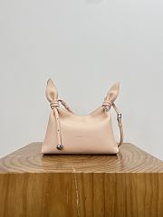 Loewe Mini Scarf Bag In Smooth Calfskin Crystal Pink - 24.5x14.5x6cm - 1