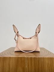 Loewe Mini Scarf Bag In Smooth Calfskin Crystal Pink - 24.5x14.5x6cm - 6