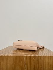 Loewe Mini Scarf Bag In Smooth Calfskin Crystal Pink - 24.5x14.5x6cm - 4