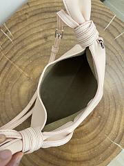 Loewe Mini Scarf Bag In Smooth Calfskin Crystal Pink - 24.5x14.5x6cm - 3