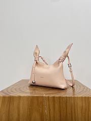 Loewe Mini Scarf Bag In Smooth Calfskin Crystal Pink - 24.5x14.5x6cm - 2