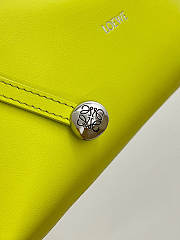 Loewe Mini Scarf Bag In Smooth Calfskin Lemon - 24.5x14.5x6cm - 4