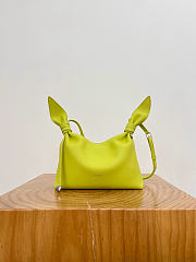 Loewe Mini Scarf Bag In Smooth Calfskin Lemon - 24.5x14.5x6cm - 3
