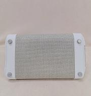 Hermes Birkin 25 Canvas-Swift Leather Palladium Hardware Gris Platine - 25x20x13cm - 2