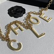 The Chloe Letters Jewelry Belt Gold - 2