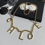 The Chloe Letters Jewelry Belt Gold - 4
