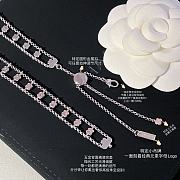 Chanel Bouton de Camélia Supple Choker 18K White Gold, Diamonds - 3