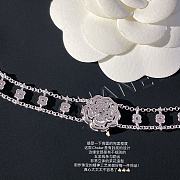 Chanel Bouton de Camélia Supple Choker 18K White Gold, Diamonds - 2