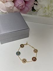 Dior Rose des Vents Bracelet Yellow Gold, Diamonds and Ornamental Stones - 6