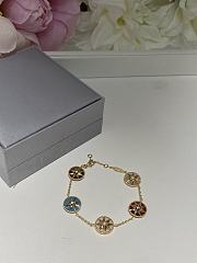 Dior Rose des Vents Bracelet Yellow Gold, Diamonds and Ornamental Stones - 5