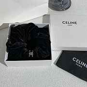 Celine Scrunchy Velvet Black - 4