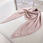 Dior Oblique Stole Rose des Vents Cotton, Wool and Silk - 203x73cm - 5
