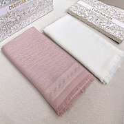 Dior Oblique Stole Rose des Vents Cotton, Wool and Silk - 203x73cm - 2