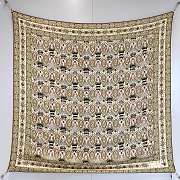 Loro Piana Cardo Veneziano Scarf Green - 140x140cm - 3