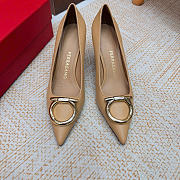  Ferragamo Maxi Gancini Pump Amaretti 7cm - 3